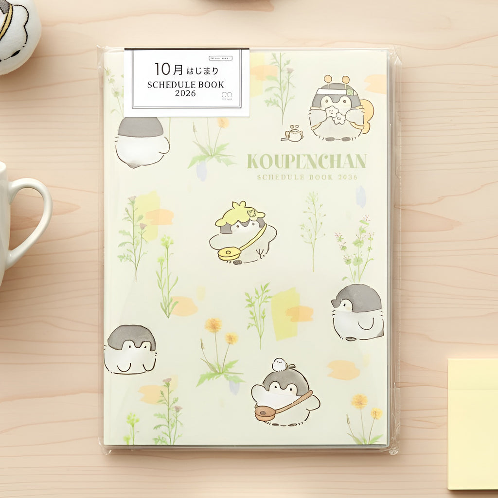 Sun-Star 2026 Koupenchan Penguin Schedule Book -  5 IN STOCK!