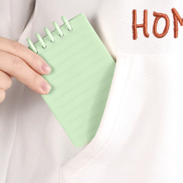 ClearView Pastel Cloud Pocket Notepad