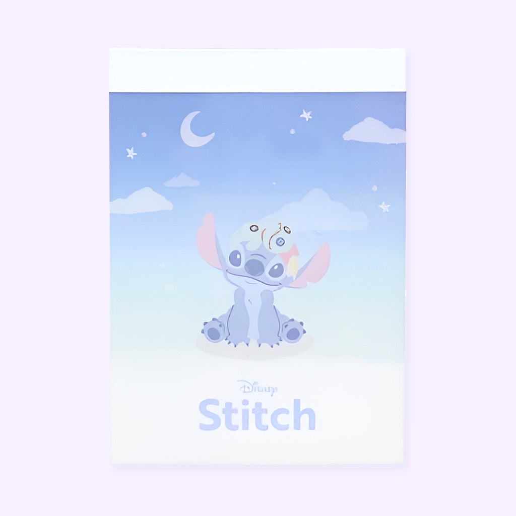 Cute Model Stitch Memo Pad - Blue Night Sky
