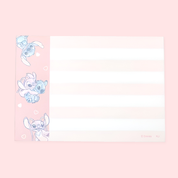 Cute Model Stitch Memo Pad - Love