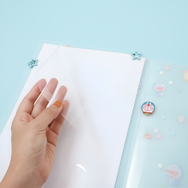 Doraemon A4 Clear Book - Mogu Mogu - Limited Edition