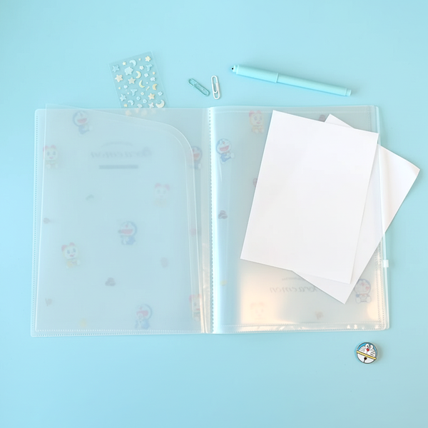 Doraemon A4 Clear Book - Mogu Mogu - Limited Edition
