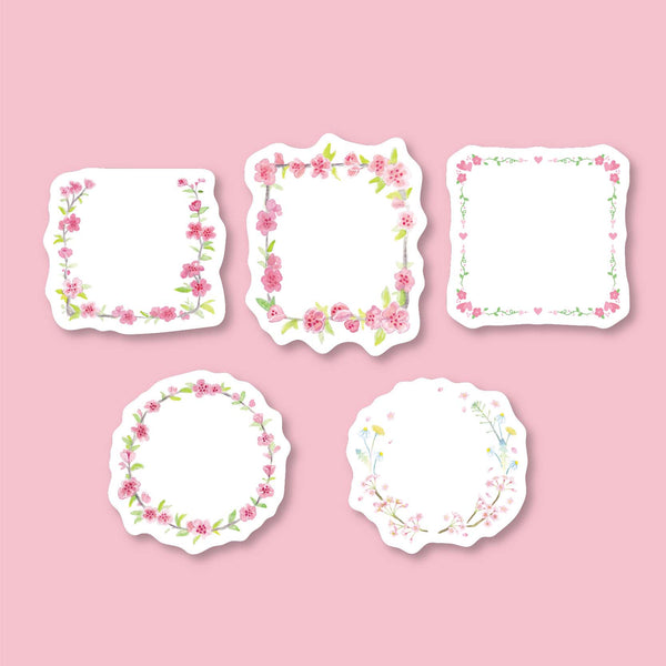 Floral Wreath Series Decorative Paper