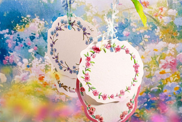 Floral Wreath Series Decorative Paper