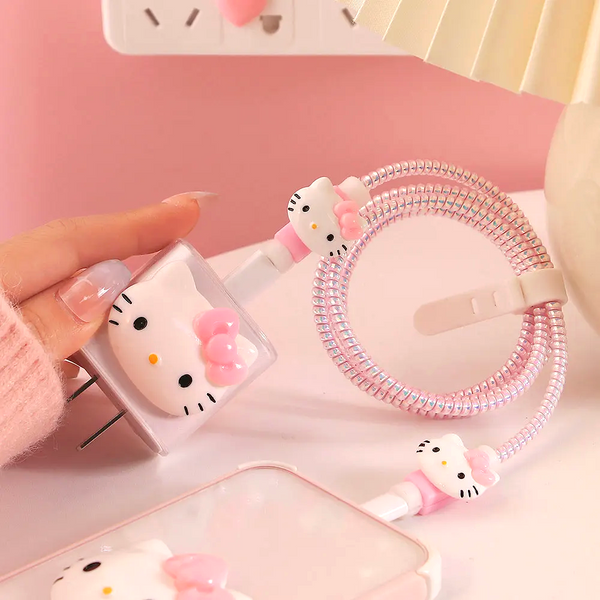 Hello Kitty iPhone Charger Case