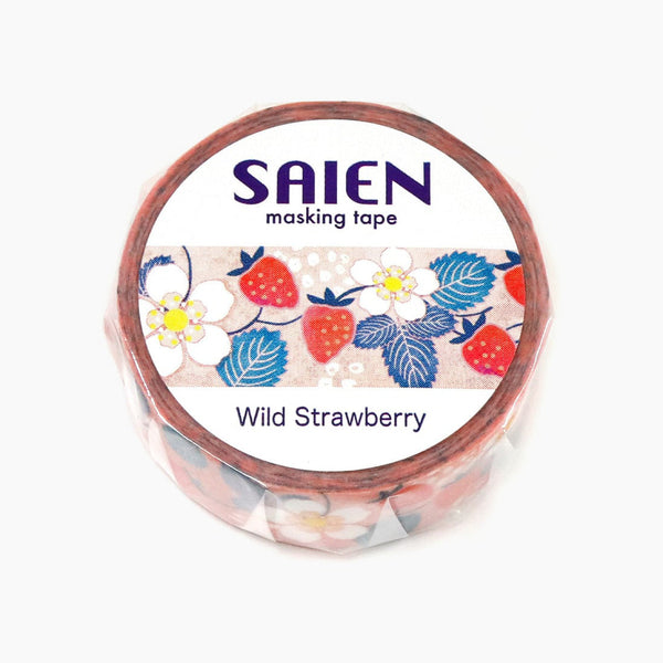 Kamiiso Saien Masking Tape - Strawberries