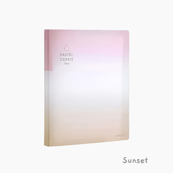 Kokuyo Pastel Cookie Binder with Refills - New Ombre Edition