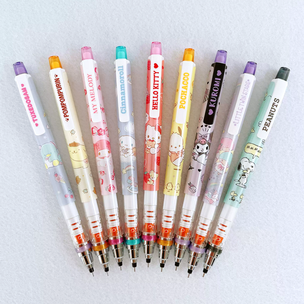 Kuru Toga Mechanical Pencil - Sanrio Characters