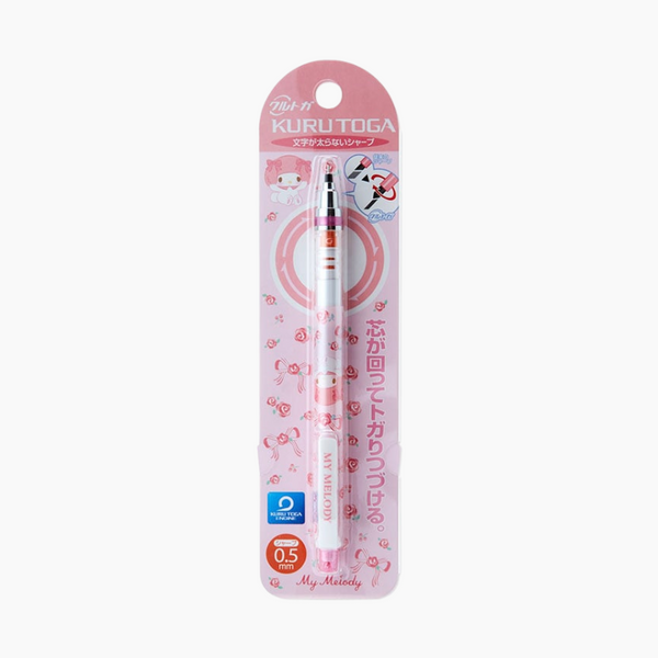 Kuru Toga Mechanical Pencil - Sanrio Characters