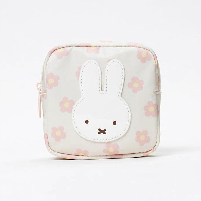 Miffy Mini Storage Bag - Pink Flowers