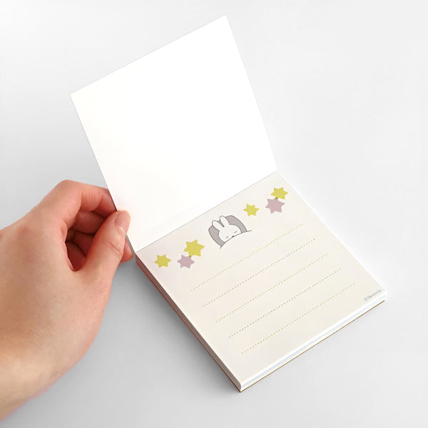 Miffy Square Memo Pad - Stars