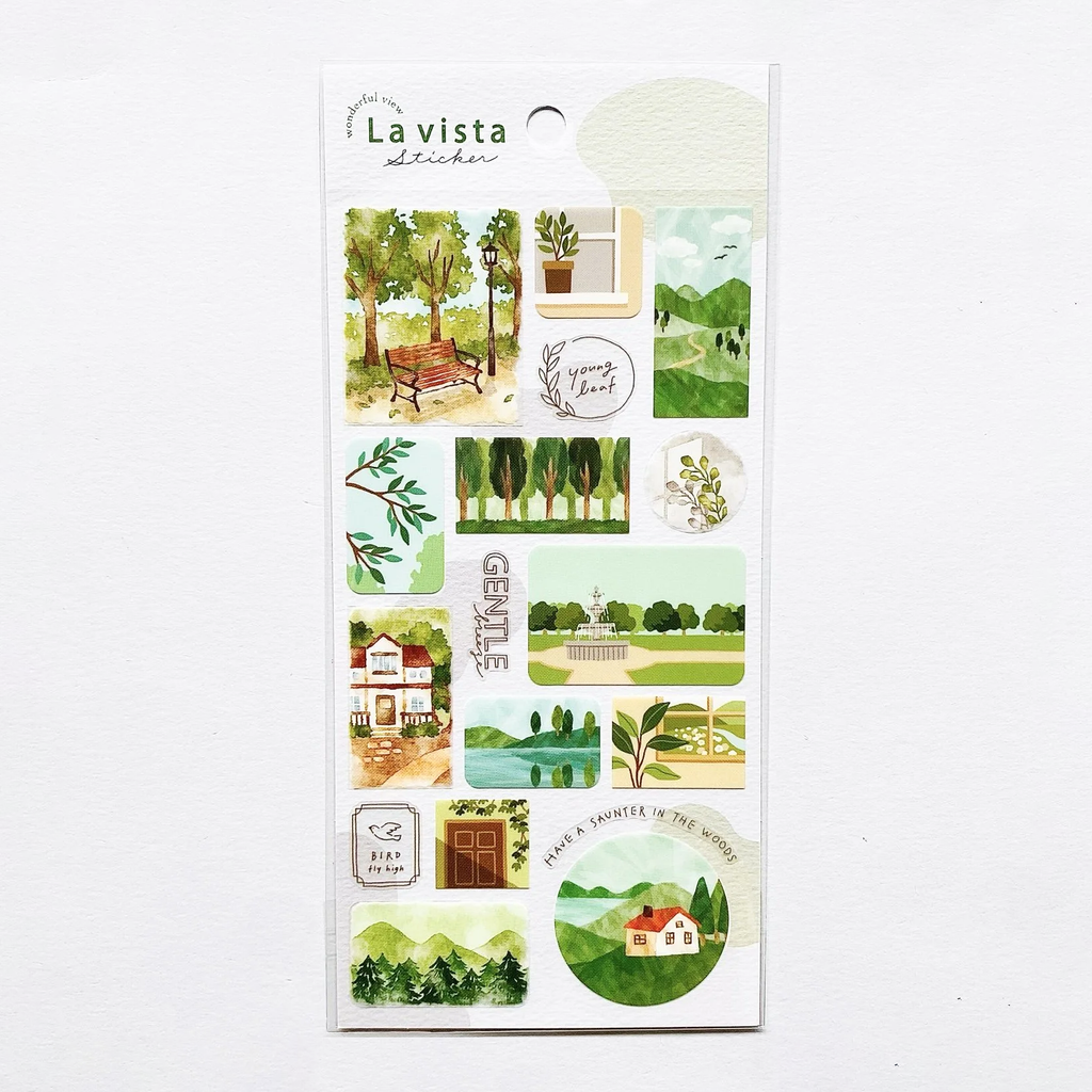 Mind Wave La Vista Stickers