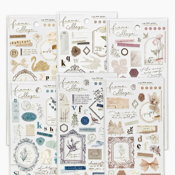 Mindwave Frame Collage Stickers
