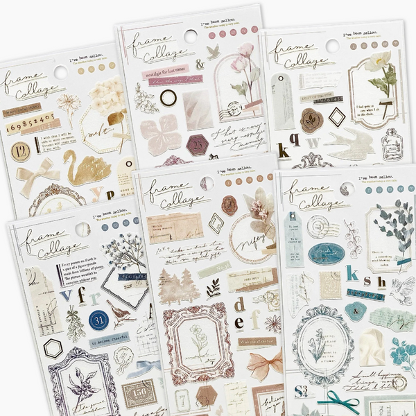 Mindwave Frame Collage Stickers | Kawaii Pen Shop