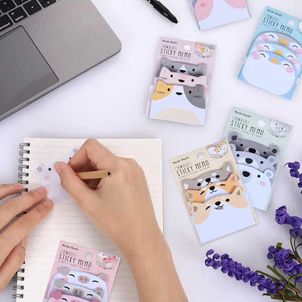 Moshi Moshi Animal Sticky Memo Pad