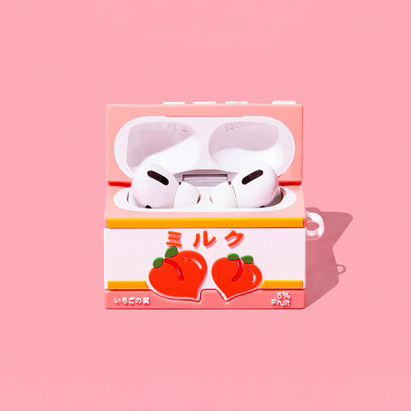 Peach Flavored Milk AirPods Case