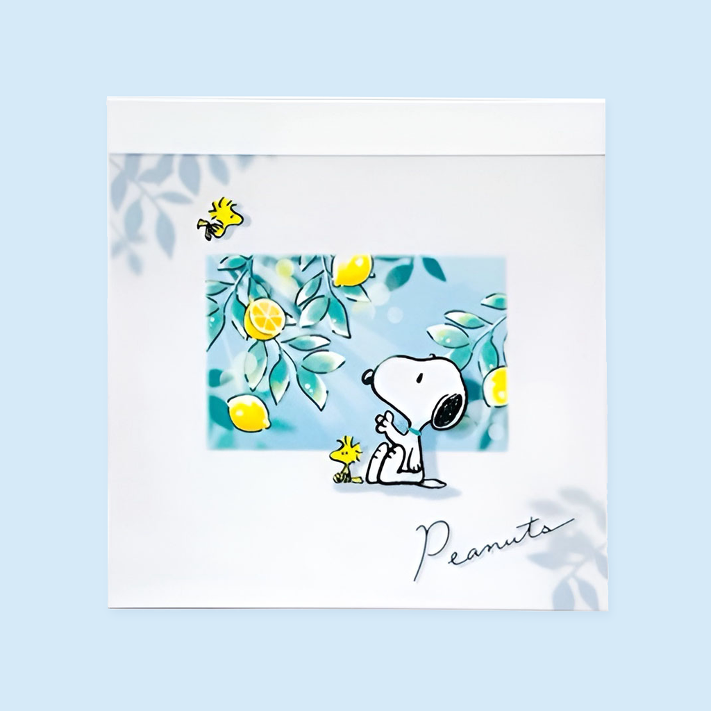 Peanuts Snoopy Memo Pad - Limited Summer Series - Lemons
