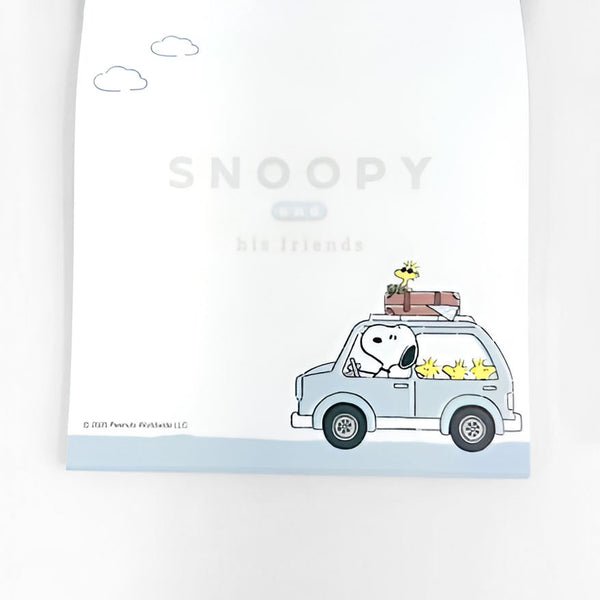 Peanuts Snoopy Memo Pad - Limited Summer Edition - Summer Travels