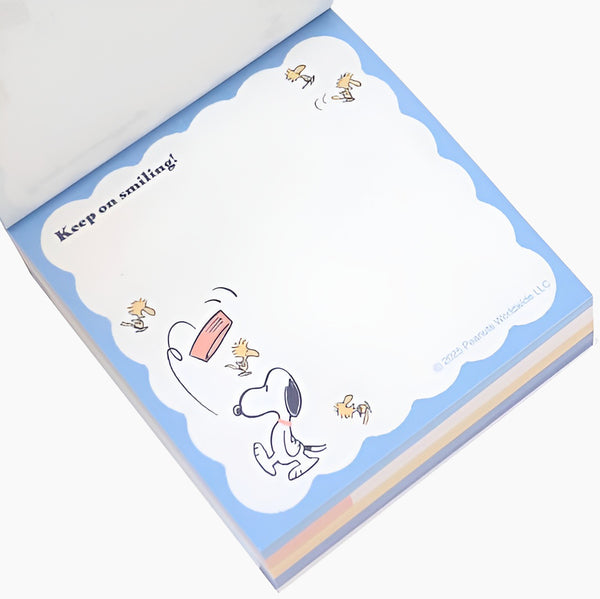 Peanuts Snoopy Memo Pad - Vintage Series - Snoopy & Woodstock