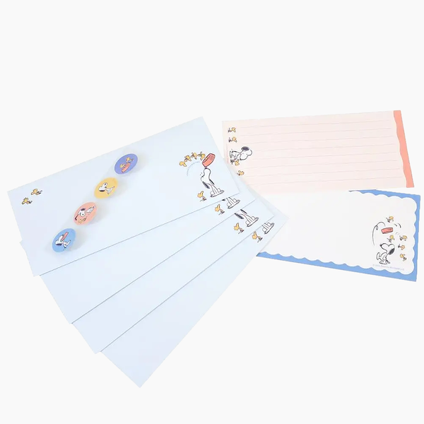Peanuts Snoopy Mini Letter Set - Limited Vintage Series - Snoopy & Woodstock