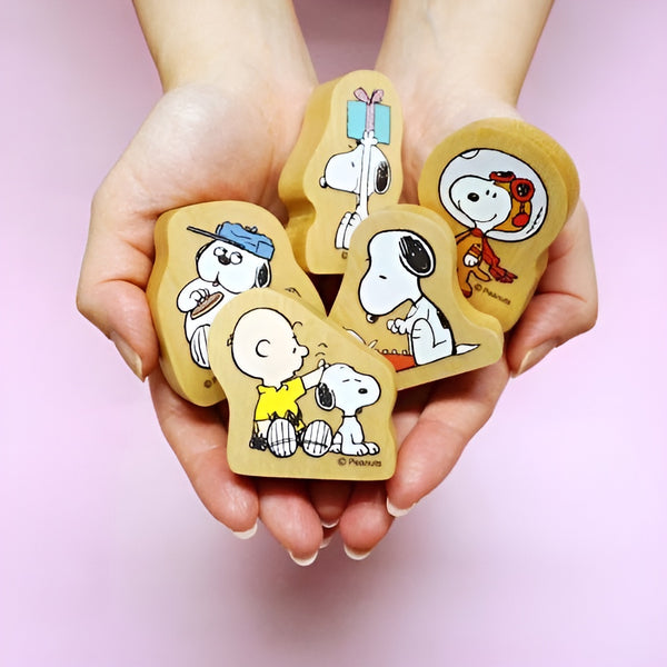 Peanuts Snoopy Wood Piece Stamps