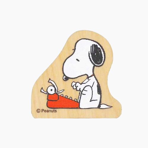Peanuts Snoopy Wood Piece Stamps