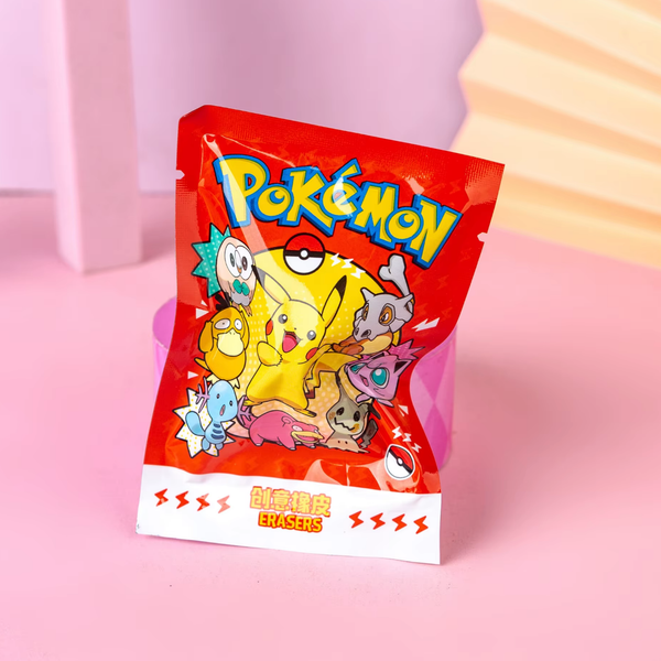 Pokémon Figure Eraser - Surprise Pack - Limited Candy Quest Collection