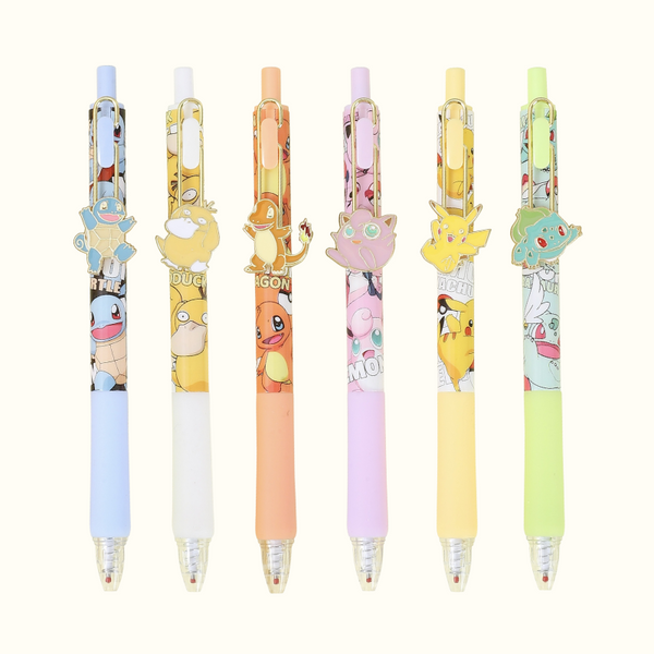 Pokemon Pocket Monster Pals Gel Pens - Limited Candy Quest Collection