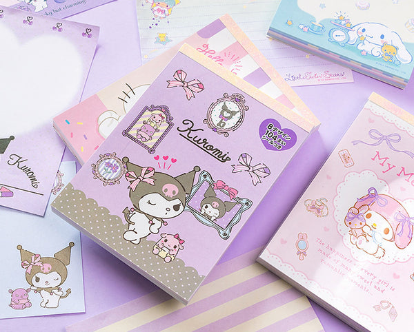 Sanrio Characters Memo Pads - Large