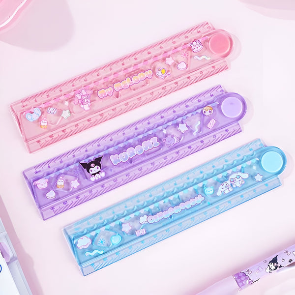 Sanrio Characters Stencil & Ruler Duo