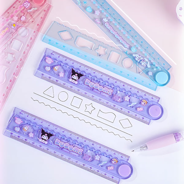 Sanrio Characters Stencil & Ruler Duo