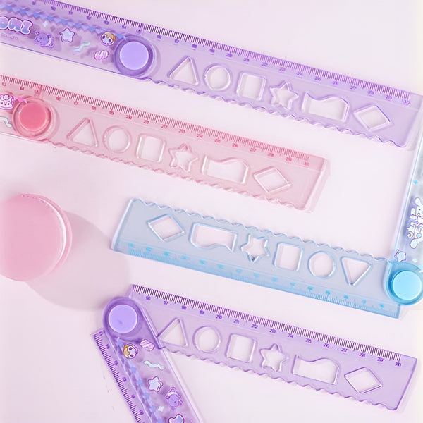 Sanrio Characters Stencil & Ruler Duo
