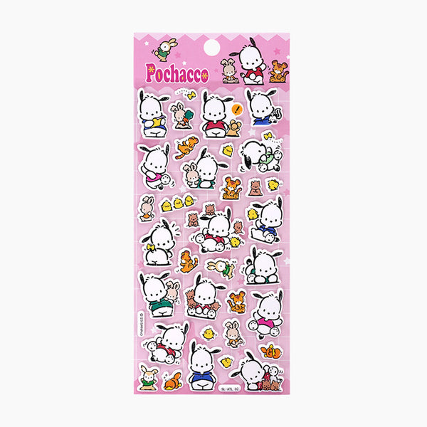 Sanrio Pochacco Puffy Stickers
