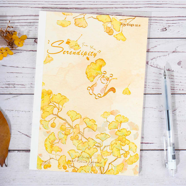 Serendipity Purrfect Fall A5 Notebook