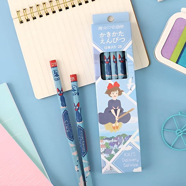 Studio Ghibli Kiki's Delivery Service 2B Pencil - Flying Kiki