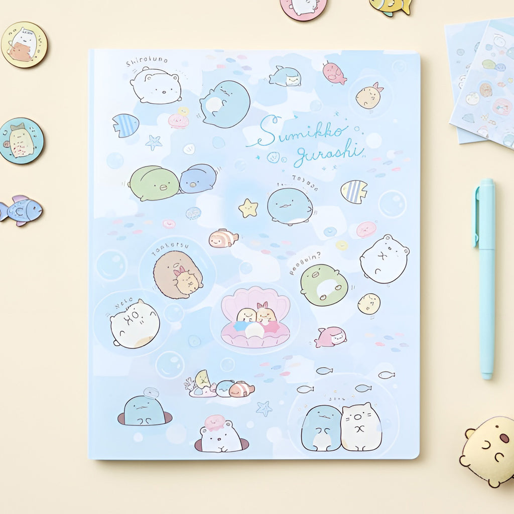 Sumikko Gurashi B5 Binder - Blue