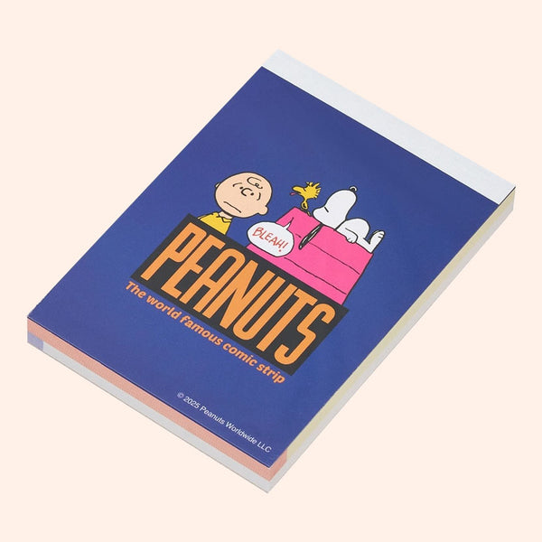 Sun-Star Peanuts Snoopy Memo Pad - Dark Blue - New Limited Edition