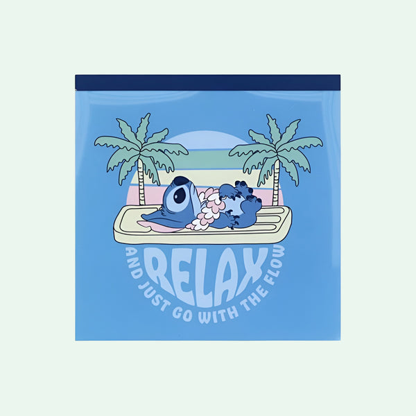 Sun-Star & Disney Stitch Memo Pad - Limited Summer Edition - Relax