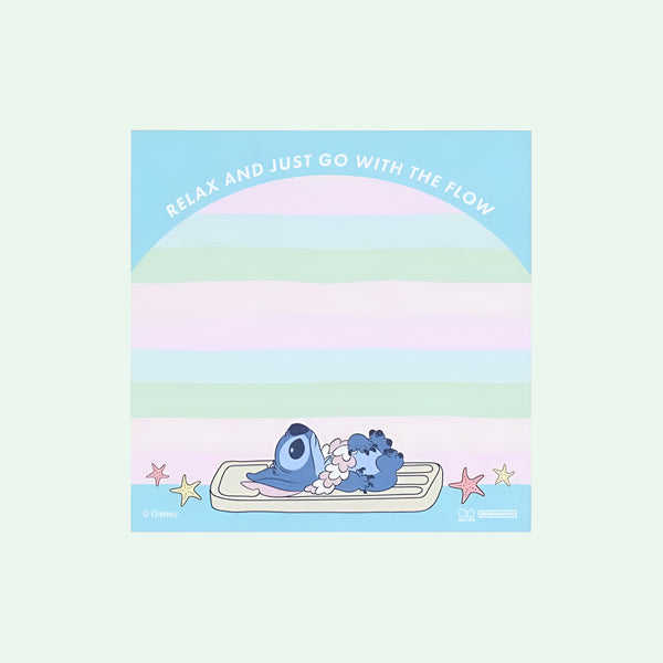 Sun-Star & Disney Stitch Memo Pad - Limited Summer Edition - Relax