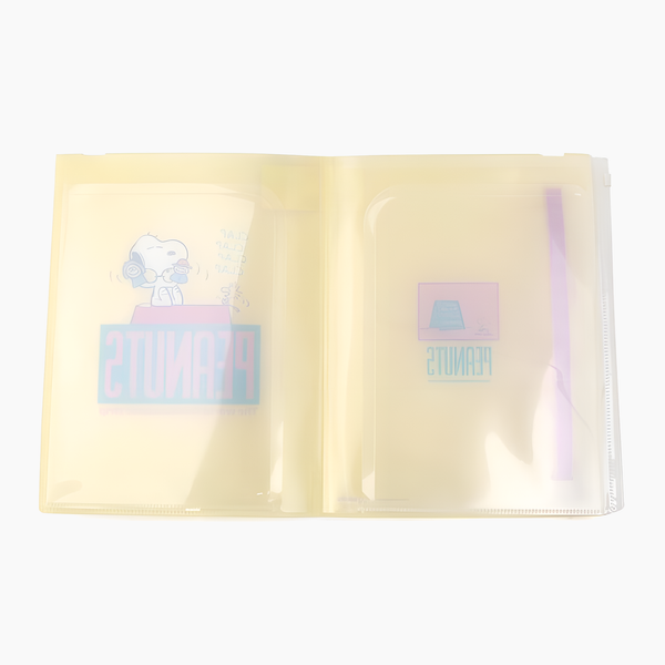 Sun-Star Peanuts Snoopy Clear Book - A4 - New Limited Edition