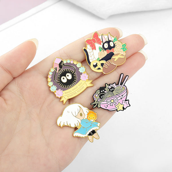 Susuwatari Ramen Enamel Pin
