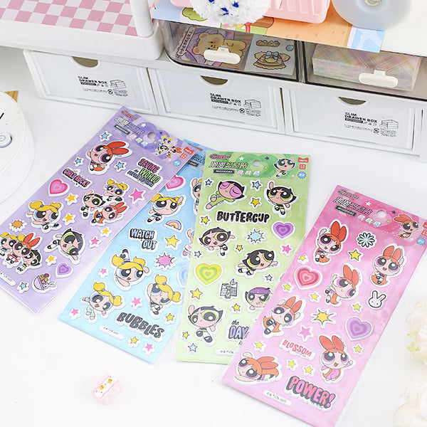 The Powerpuff Girls Puffy Stickers