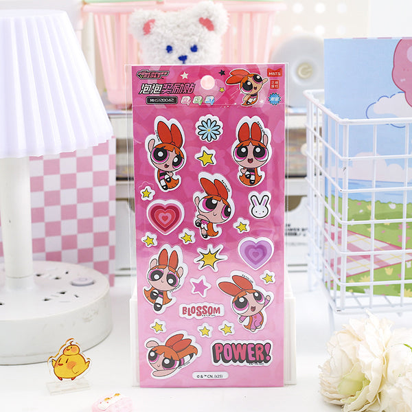 The Powerpuff Girls Puffy Stickers
