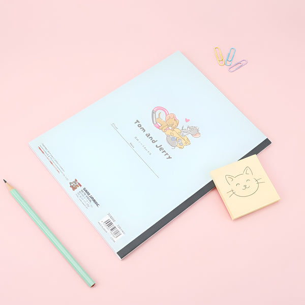 Tom & Jerry B5 Notebook - I'm So Lucky To Have a Friend Like You - Cheese Pouch - 30 IN STOCK!