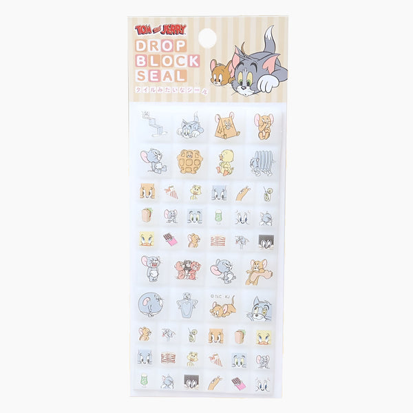 Tom & Jerry Drop Block Stickers