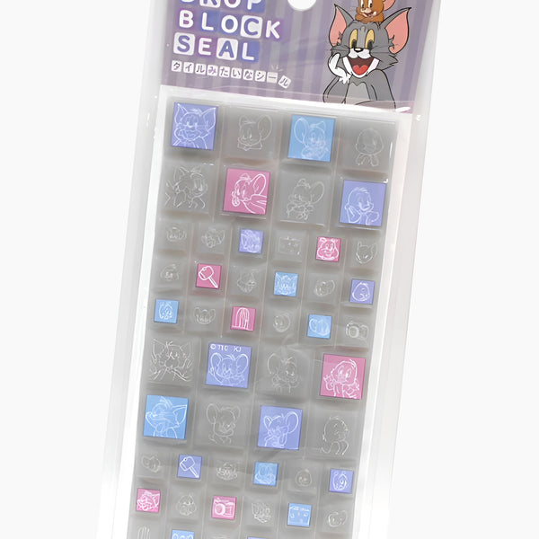 Tom & Jerry Drop Block Stickers