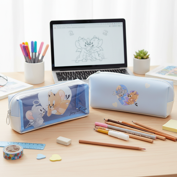 Tom & Jerry Pencil Case - Angel & Devil