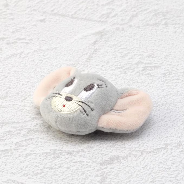 Tom & Jerry Plush Pin Badge