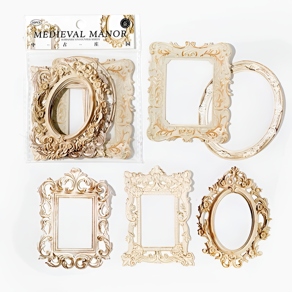 Vintage Frame Scrapbooking Stickers