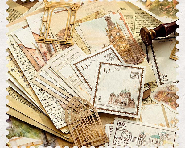 Vintage Harvest Collage Kit